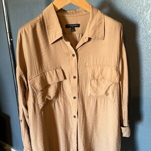 A classic safari shirt from Banana Republic Factory